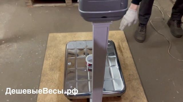 Твес ВЭУ-200С-50/100-И-СТ-А-У | Весы товарные смотреть онлайн