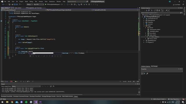 Upload Image With FTP In ASP.NET (C#) смотреть онлайн