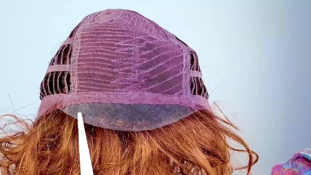 Немецкий парик LOOP / Safran Red  Rooted/ Wig By Ellen Wille