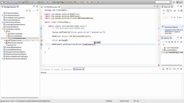 Selenium - Location By Link Text or Partial Link Text смотреть онлайн