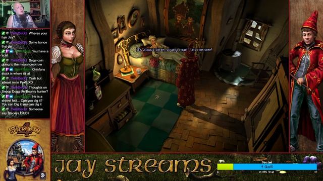 Jay Streams Simon the Sorcerer 4: Chaos Happens #1 (Twitch Re-Up) смотреть онлайн
