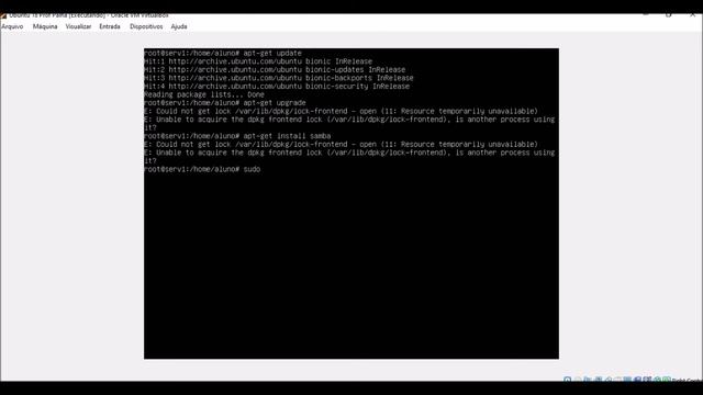 Como corrigir o erro could not get lock /var/lib/dpkg/lock-frontend смотреть онлайн