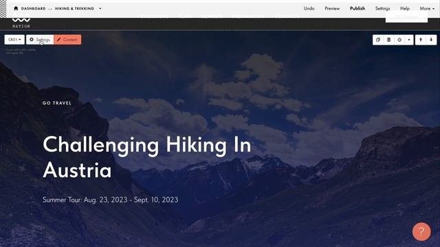 How To Create a Hero Section For a Website | Tilda Tutorial смотреть онлайн