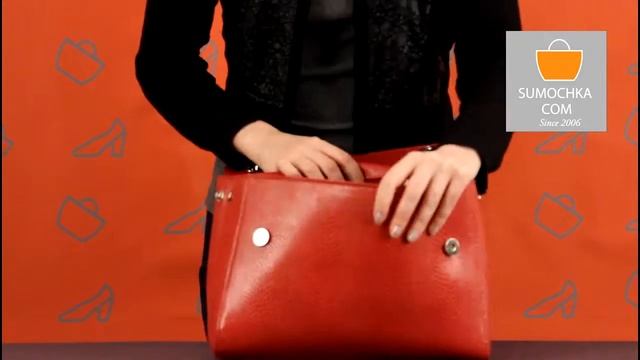 Классическая сумка Afina 213 python red смотреть онлайн