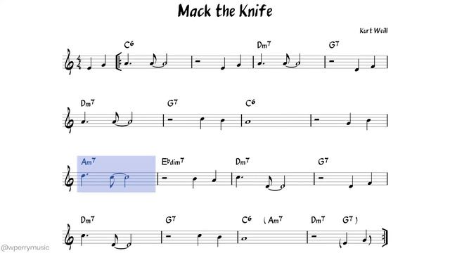 Backing Track | Mack the Knife - NO PIANO смотреть онлайн