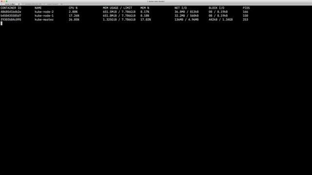 kubeadm-dind-cluster resource usage смотреть онлайн