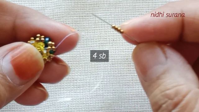 ⚜️Reversible Crystal Ring/Beaded Bead Component/Anillo de cristal reversible/ Tutorial diy смотреть онлайн