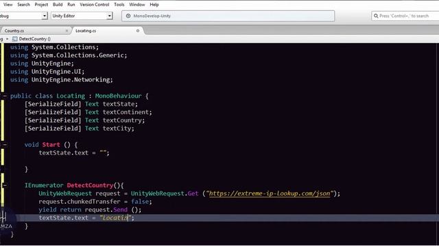 Get Player's Location data in Unity, Country, City, ... смотреть онлайн