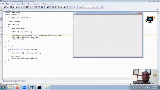 JAVA Development in Marathi | How to add Panel in Frame | Java Software Development in Marathi смотреть онлайн