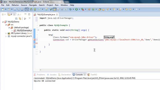 Connect to MySQL Database in Java смотреть онлайн
