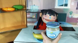 Toca Kitchen 2. Cardboard game. DIY