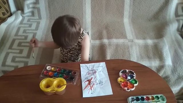 Творчество. Рисование. Слушаем и раскрашиваем кларнет. Рисуем красками. Рисуем акварельными краскам смотреть онлайн