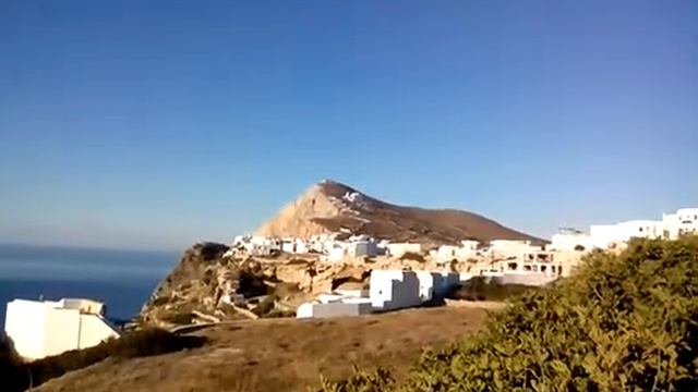 Остров Фолегандрос, Кикладский архипелаг Folegandros island, Cyclades смотреть онлайн