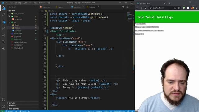 How to create React website: Styling CSS | Power Code смотреть онлайн