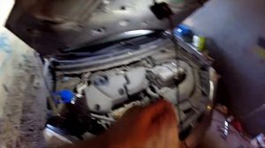 Nissan X-trail T31, ЗАМЕНА МАСЛА в двигателе QR25