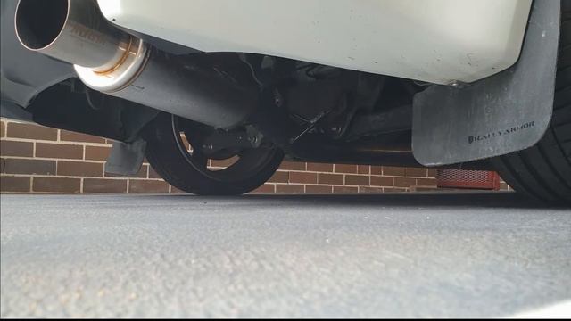 Mitsubishi Lancer Ralliart Custom 3 Inch Single Exit Exhaust Startup/Idle смотреть онлайн