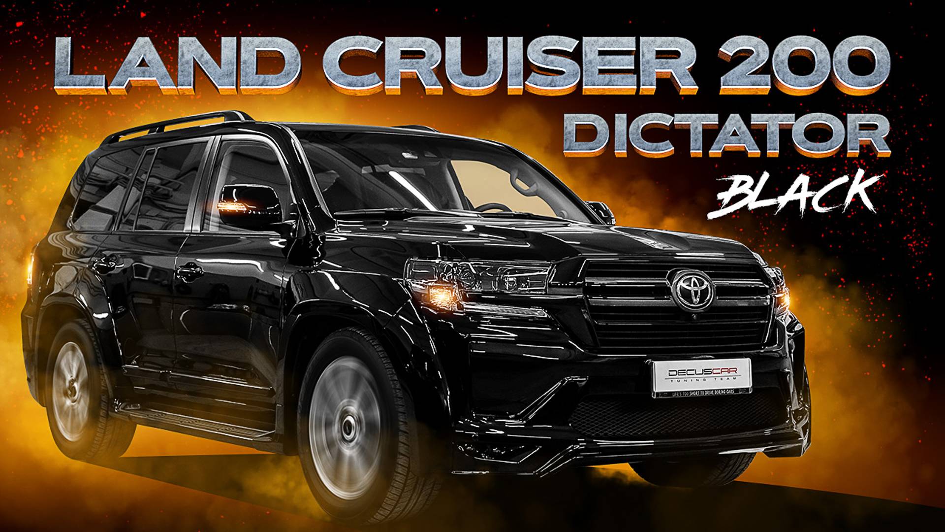Land Cruiser 200 - рестайлинг в обвесе DICTATOR смотреть онлайн
