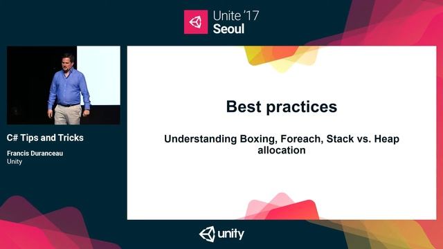 Unite '17 Seoul - C# Tips and Tricks смотреть онлайн