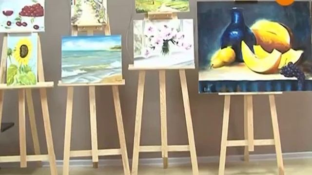 Репортаж о студии живописи "АРТуДАР" 5 сентября 2018 в передаче "Вечерний Ейск" смотреть онлайн