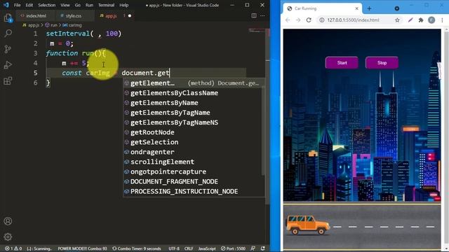 Car Running Project Using HTML,CSS, JavaScript || জাভাস্ক্রিপ্ট প্রজেক্ট #Free_UniCode #Js 2021 смотреть онлайн