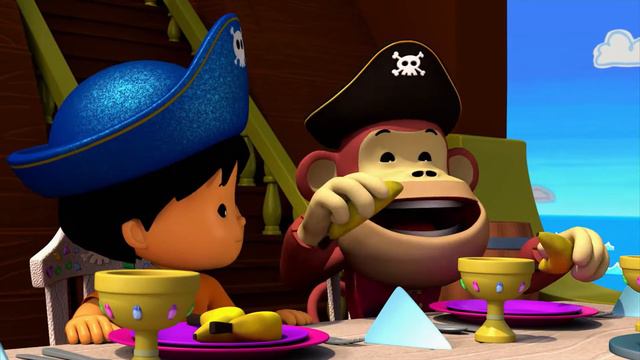 Little People Mini Adventures | Banana Attack! | Kids Cartoons смотреть онлайн