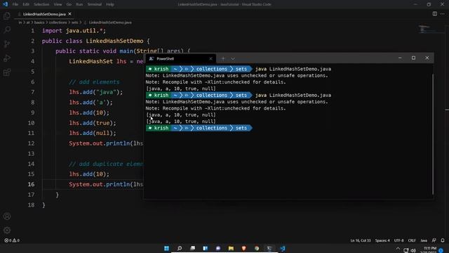 LinkedHashSet in Java | Java Collections | Collection Framework | Java Tutorial For Beginners смотреть онлайн