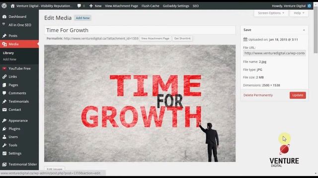 WordPress Part 4 - Working With The Media Library смотреть онлайн
