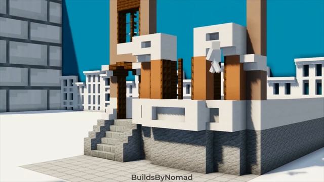 How To Build A Townhouse In Minecraft // Creating A Minecraft Town // Episode 1