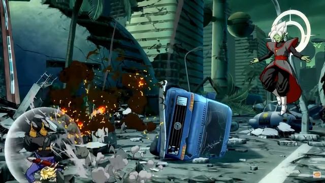 Dragon Ball FighterZ - Zamasu (fused) Trailer Breakdown! смотреть онлайн