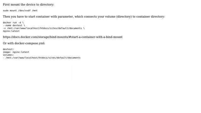 DevOps & SysAdmins: Mount a new volume into a docker instance (3 Solutions!!) смотреть онлайн