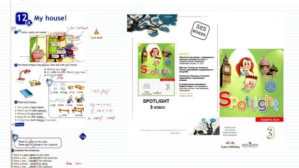 48. Spotlight 3. Module 6. Unit 12. Student's Book + Workbook