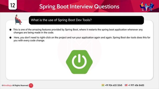 Top 30 Spring Boot Interview Questions And Answers | Spring Boot Interview Questions 2023 |MindMaji смотреть онлайн