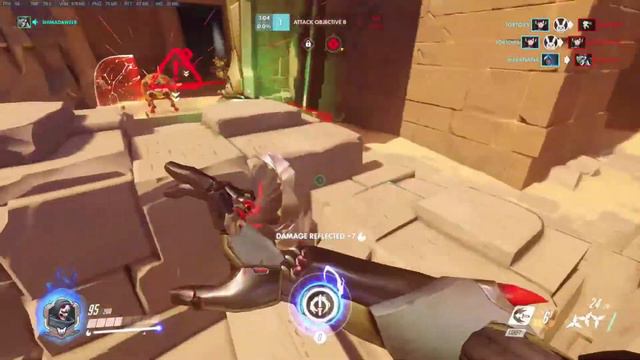 Overwatch GenjiMain moment #34 A new Sens смотреть онлайн