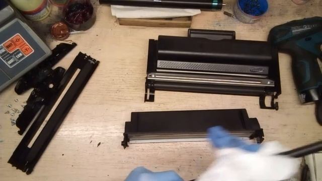 Заправка картриджа ML-3050B ML-3470B смотреть онлайн