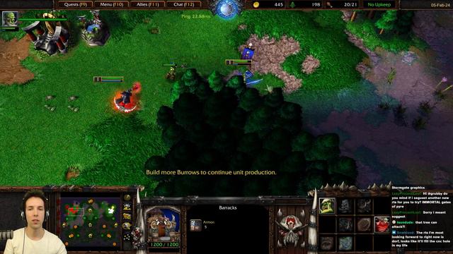 Grubby faces TOP 3 HUMAN player in the WORLD! Chaemiko! - WC3 смотреть онлайн