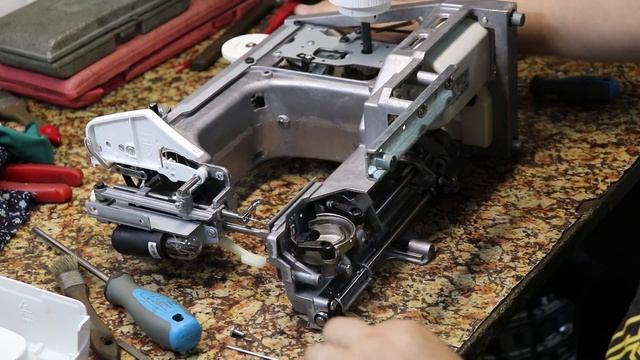 Singer 1507 стандартная профилактика