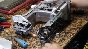 Singer 1507 стандартная профилактика