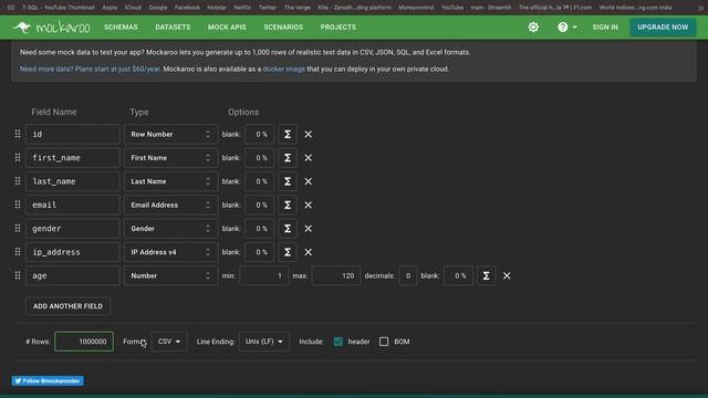 A Free Mock Data Generation Tool | It Even Generates SQL Scripts !!! смотреть онлайн