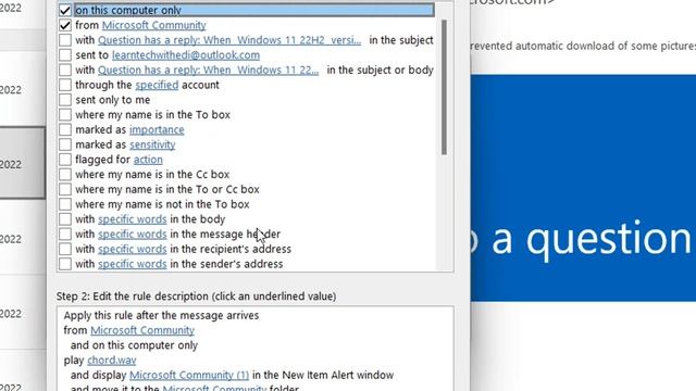 How to Automatically Move Emails to Specific Folder in Outlook | Organize Emails - 2023 смотреть онлайн