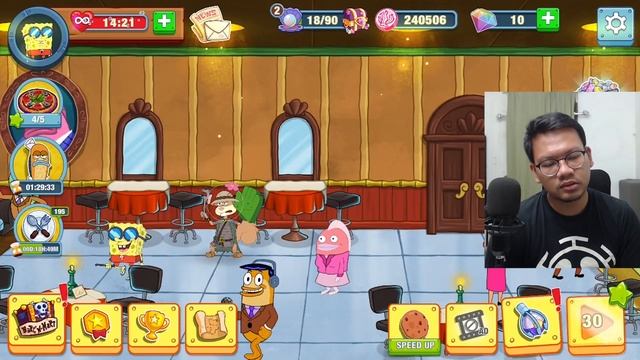 I GOT 22 GEMS IN ONE DAY! YOU MUST KNOW THIS TRICK! (REPEATABLE) - SPONGEBOB KRUSTY COOK OFF смотреть онлайн