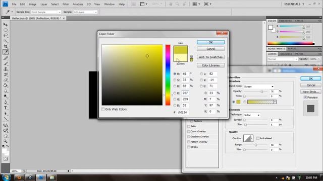 How To Make Gradient Text in Adobe Photoshop CS4 смотреть онлайн