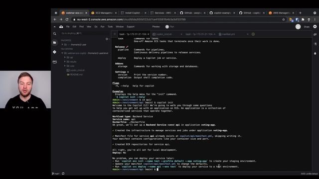 Контейнеры в облаке AWS смотреть онлайн