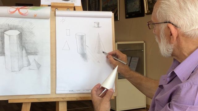 "Рисуем вместе". Уроки рисования в Одинцовском музее смотреть онлайн