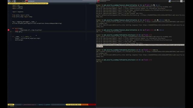 Web Security Academy | Information Disclosure | 4 - Authentication Bypass Via Information Disclosur смотреть онлайн