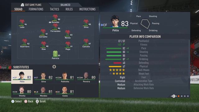 Review of the UEFA Euro 2024 - Portugal - Iceland - 24.03.23 - Fifa 23 PS 5 4K смотреть онлайн