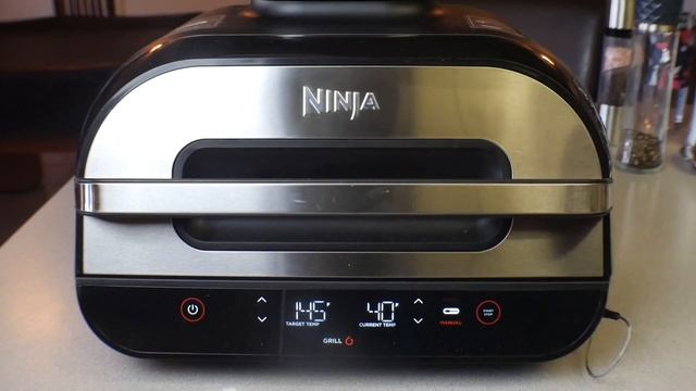 Grilled Salmon in Ninja Foodi Smart XL Grill | Ninja Foodi Smart XL Grill Recipes смотреть онлайн