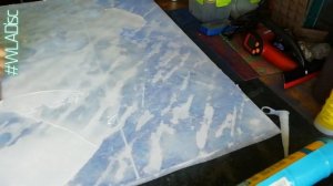 Делаем Матрицу из уксусного силикона.. малое производство гибкой керамики.. гибкого камня #WLADisc