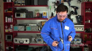 Соединение деталей с помощью заклепочника