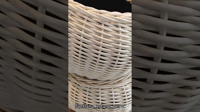 Кашпо из ротанга смотреть онлайн