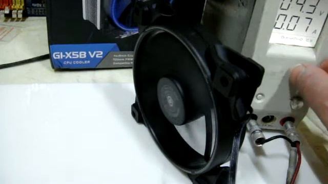 Кулер PCCooler GI-X5B V2 тест скорость шум вибрации